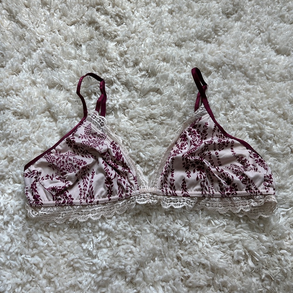 Free People Intimately - Blush Bralette - LG